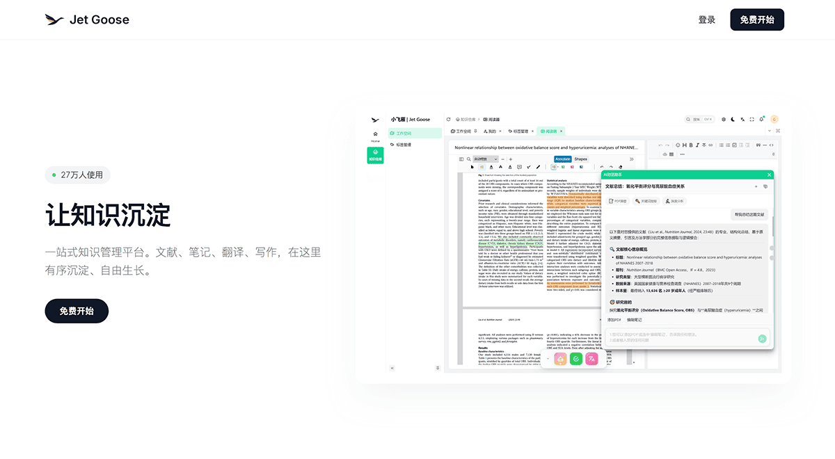 小飞雁 | Jet Goose