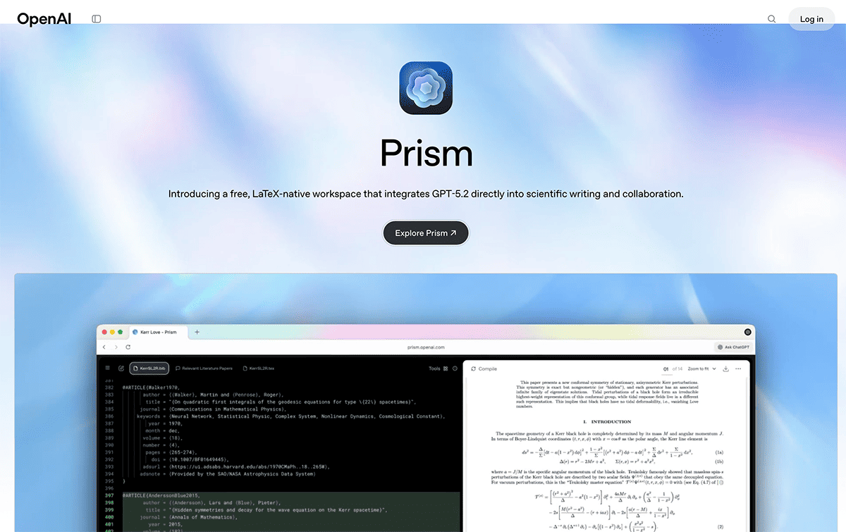 OpenAI Prism