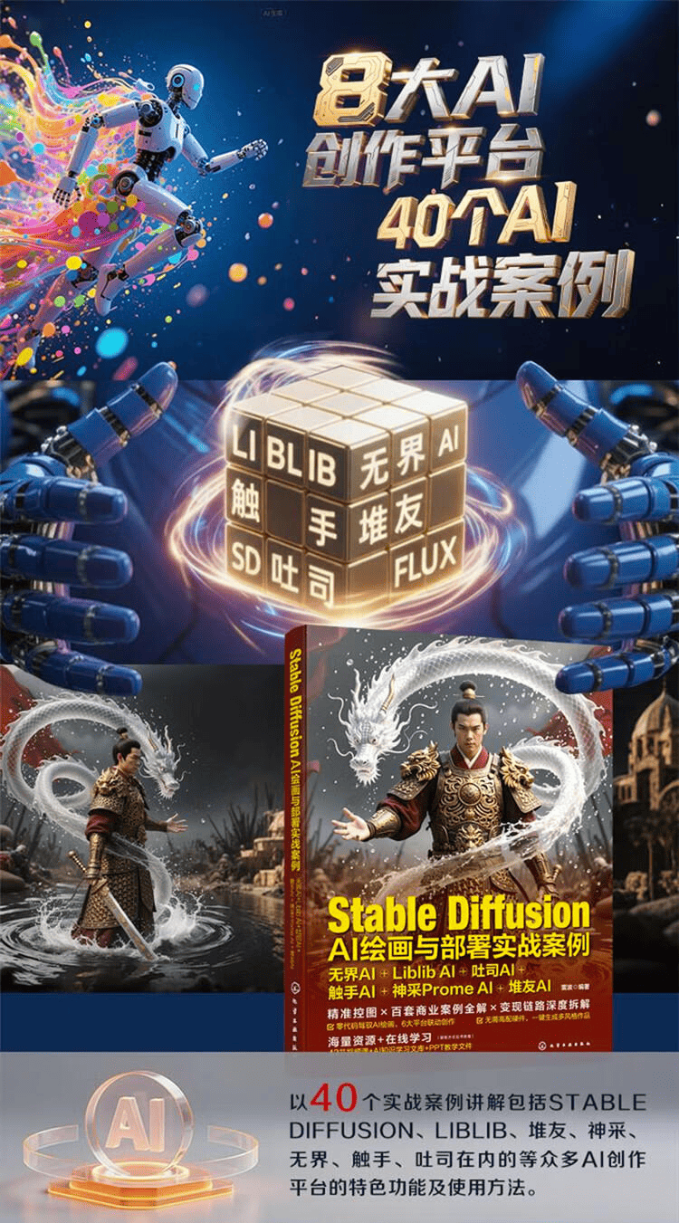 《Stable Diffusion AI绘画与部署实战案例》